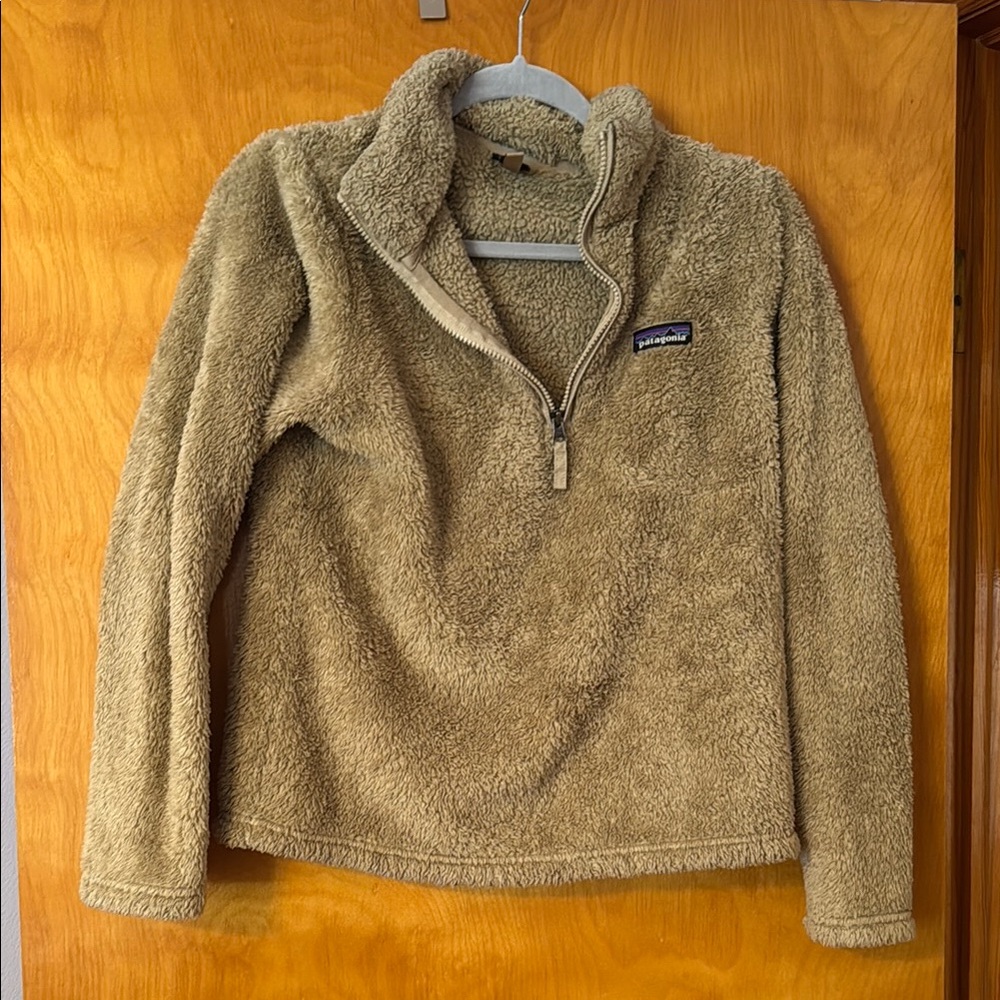 Patagonia Tan Fleece Pullover